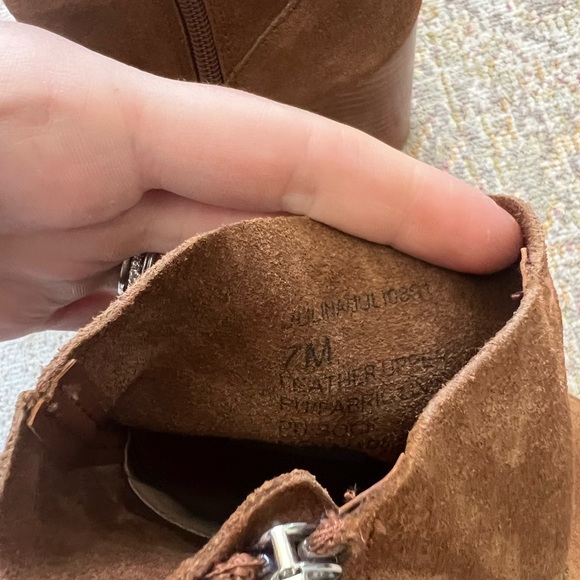 steve madden julina tan suede booties - Picture 6 of 6